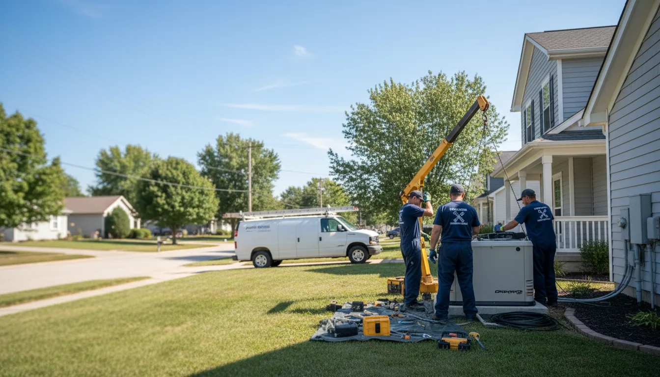 Generator Installation in Gilboa, WV near me